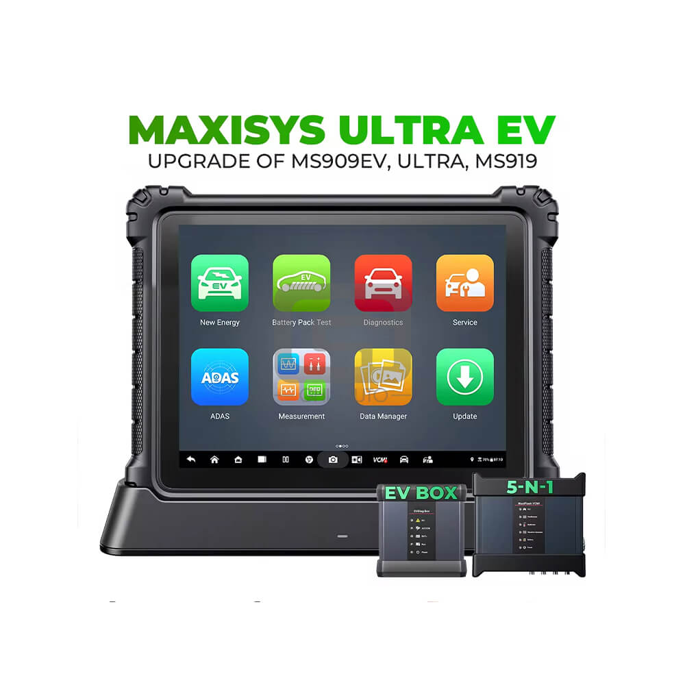 Vehicle Diagnostic Scanner Maxisys Ultra EV 908 Lite ECUTools Machine Universal Car Diagnosis Tool