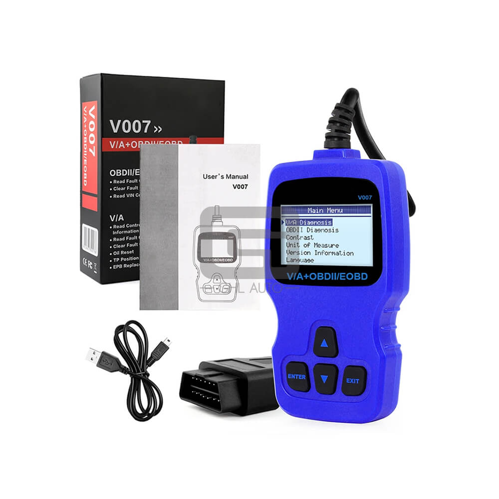 VW VAG 007 V007 EPB ABS SRS Code Reader Fit Car OBD2 Scanner Diagnostic Tool for Volkswagen