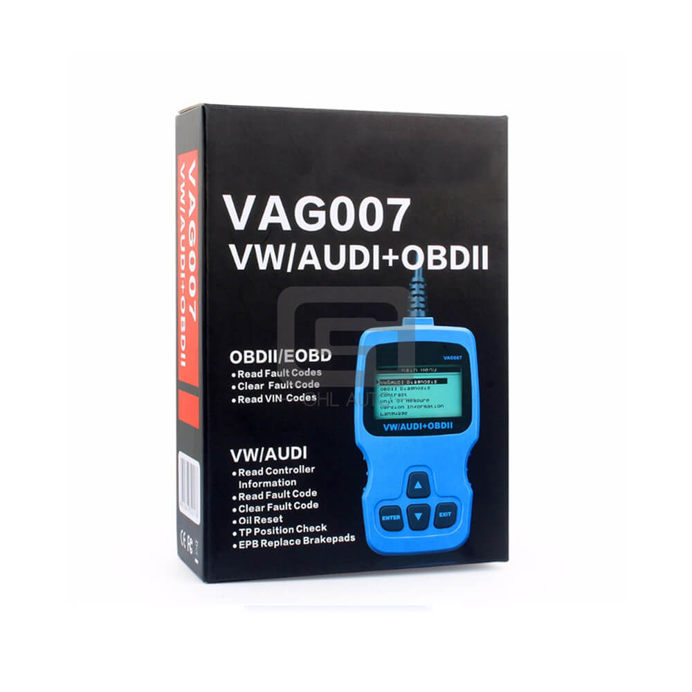 VW VAG 007 V007 EPB ABS SRS Code Reader Fit Car OBD2 Scanner Diagnostic Tool for Volkswagen
