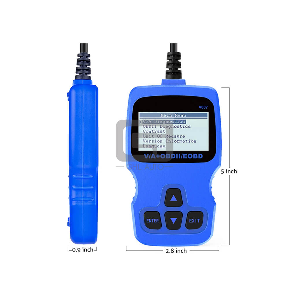VW VAG 007 V007 EPB ABS SRS Code Reader Fit Car OBD2 Scanner Diagnostic Tool for Volkswagen