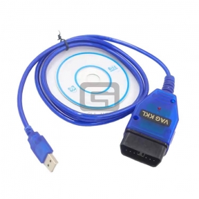 VAG-COM KKL 409.1 OBD OBD2 to USB Interface Connector Auto Scanner Scan Cable Diagnostic Tool
