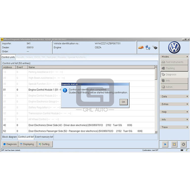 Lifetime Free Use New VW Odis Software without Vas6154 Odis Diagnostic Tool for Audi and VW Skoda SE