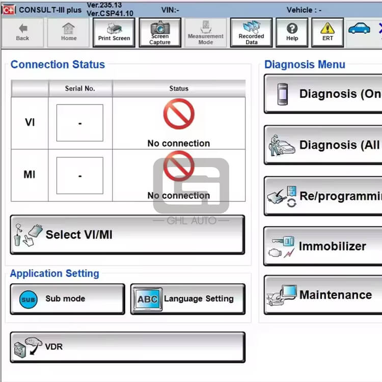 Latest Version Consult 3 III Plus Car Diagnostic Software for Nissan Infiniti Renault