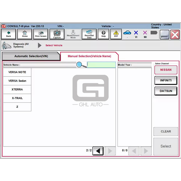 Latest Version Consult 3 III Plus Car Diagnostic Software for Nissan Infiniti Renault
