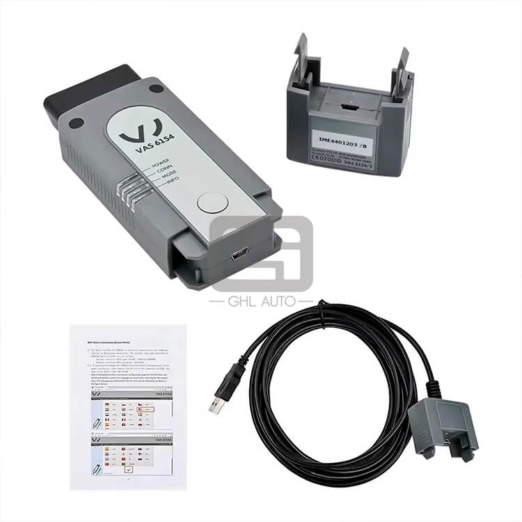 Original Factory New VW VAS 6154 VAS6154/A Interface Auto Diagnostic Tool for Volkswagen Audi Skoda