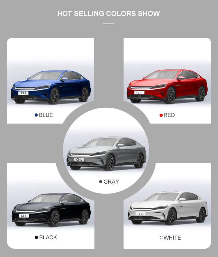 High Configuration BYD Han Electric Car EV 4 Door 5 Seat Sedan 7