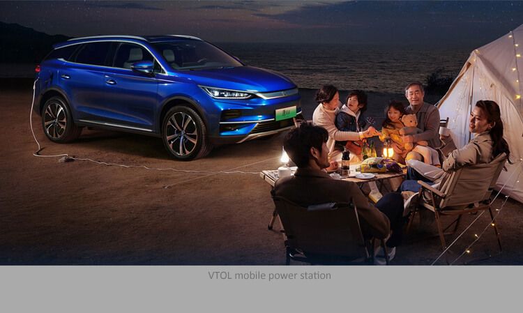 108.8KWH BYD Tang Electric Car 7 Seater EV 100KM Acceleration 4.4S 2