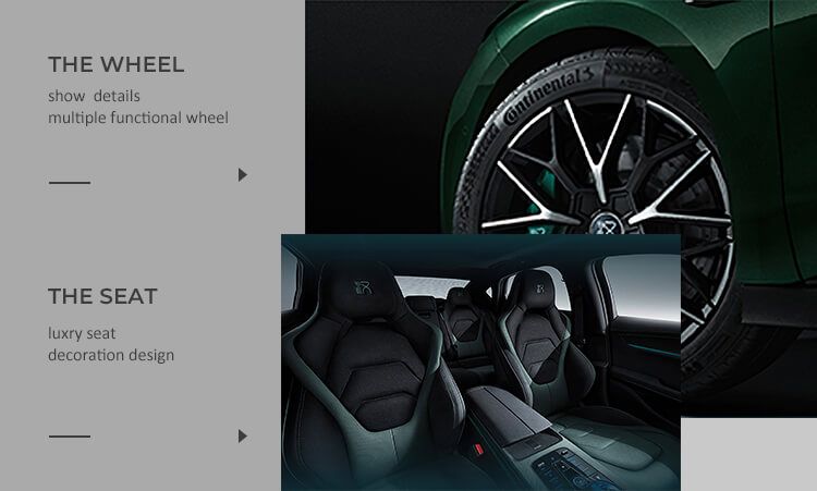 High Configuration BYD Han Electric Car EV 4 Door 5 Seat Sedan 3