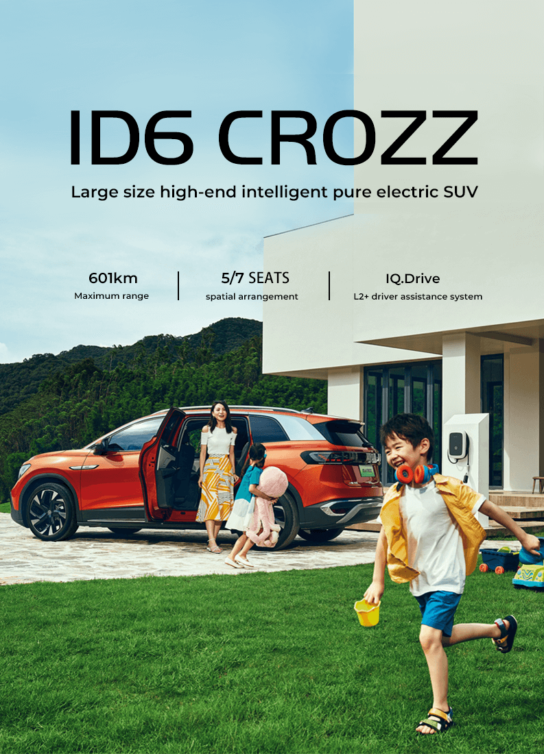 vw id6 crozz suv electric vehicle