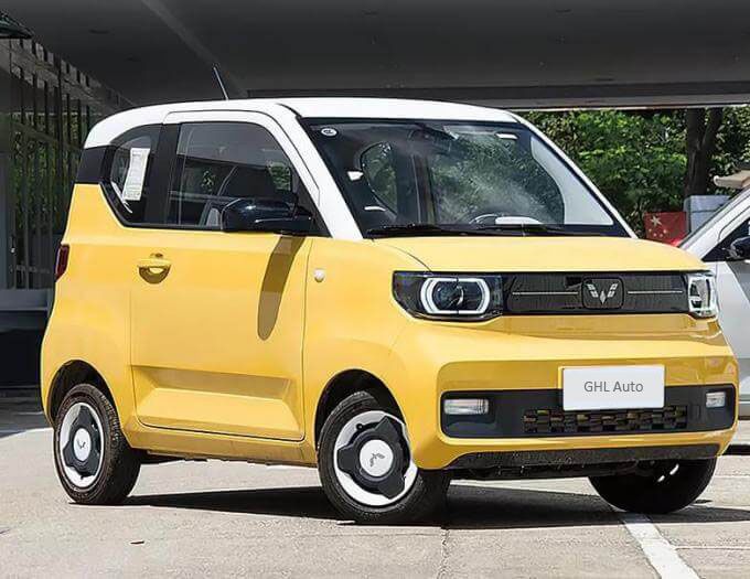 wuling hongguang mini EV car