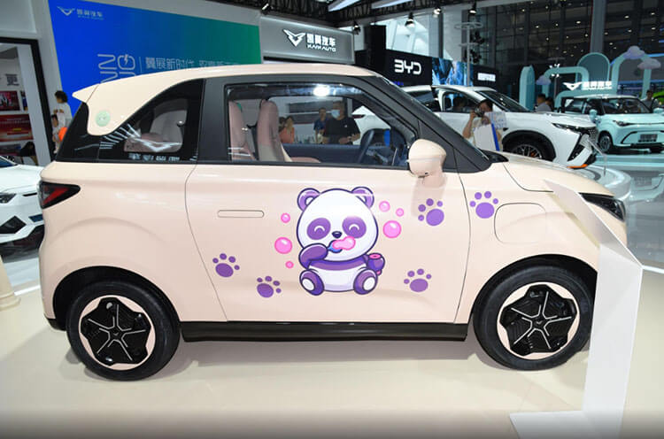 COWIN i-EA 01 kaiyi shiyue ten moons mini EV pink