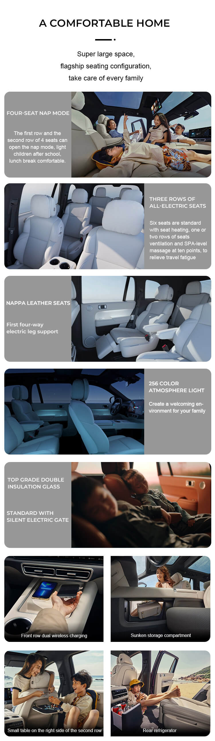 Lixiang L9 Li Auto Leading Ideal SUV Torque 620N·m 180KM/H Pure Electric China EV