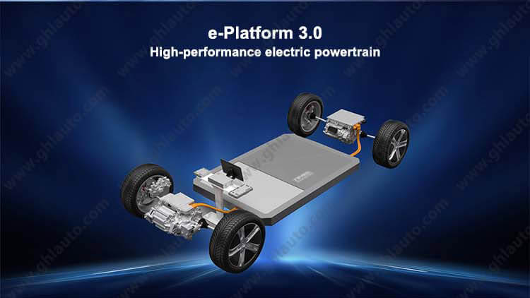 Left Hand Drive Yuan Plus Atto 3 BYD EV Car 7.3s 0-100km/H Acceleration 4