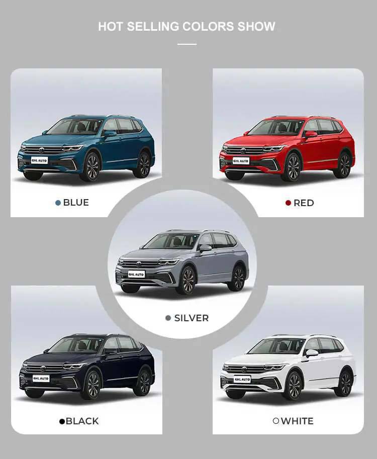 VW Tiguan L Low Emission Petrol Cars Volkswagen Tiguan Electric 2.0T 7DCT 5