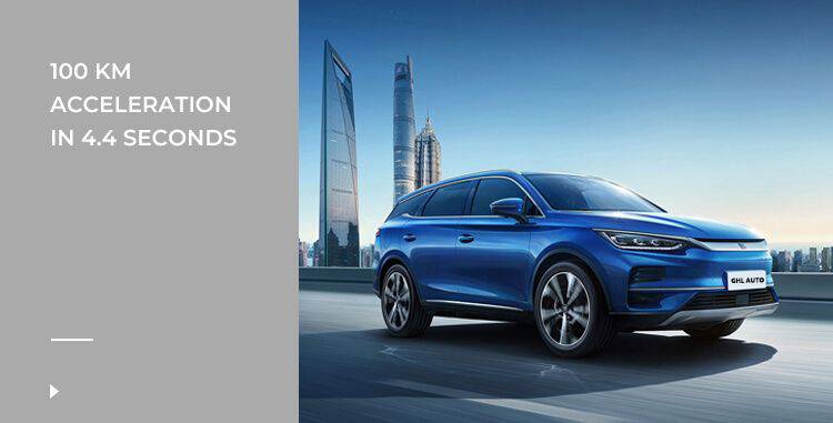 108.8KWH BYD Tang Electric Car 7 Seater EV 100KM Acceleration 4.4S 3