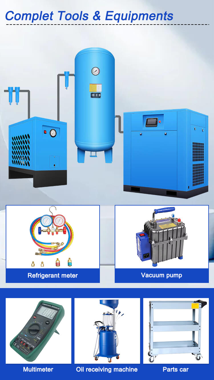 complete tools and equipments for auto repairment