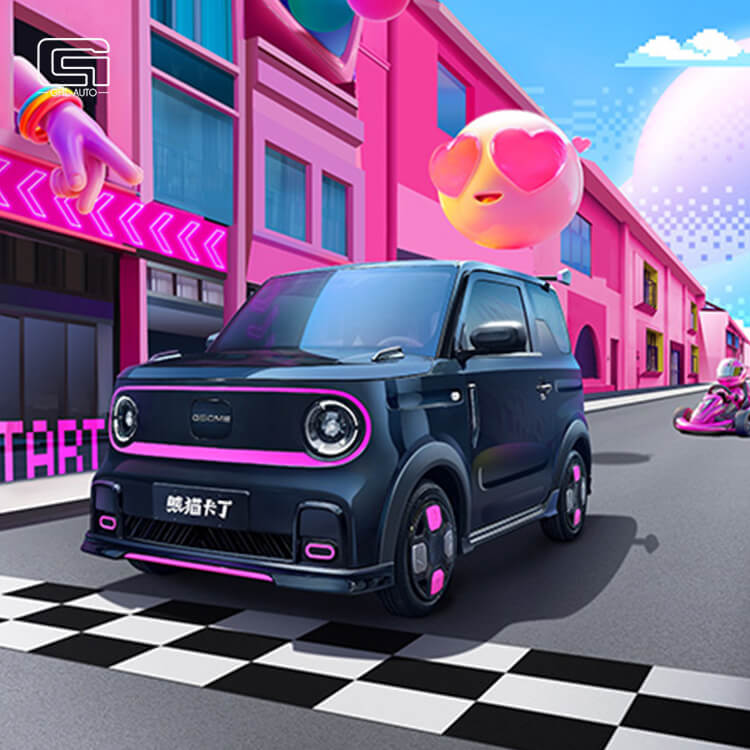 Panda 2024 200km Panda Kart Geely Pand LC mini EV 3 doors 4 seats mini ev
