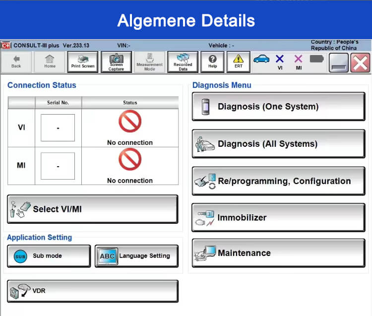 Consult 3 III Plus,Car Diagnostic Software,Nissan Infiniti Renault diagnostic tool