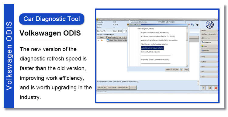 Lifetime Free Use New VW Odis Software without Vas6154 Odis Diagnostic Tool for Audi and VW Skoda SEAT Bentley Lamborghini