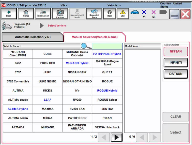 Consult 3 III Plus,Car Diagnostic Software,Nissan Infiniti Renault diagnostic tool