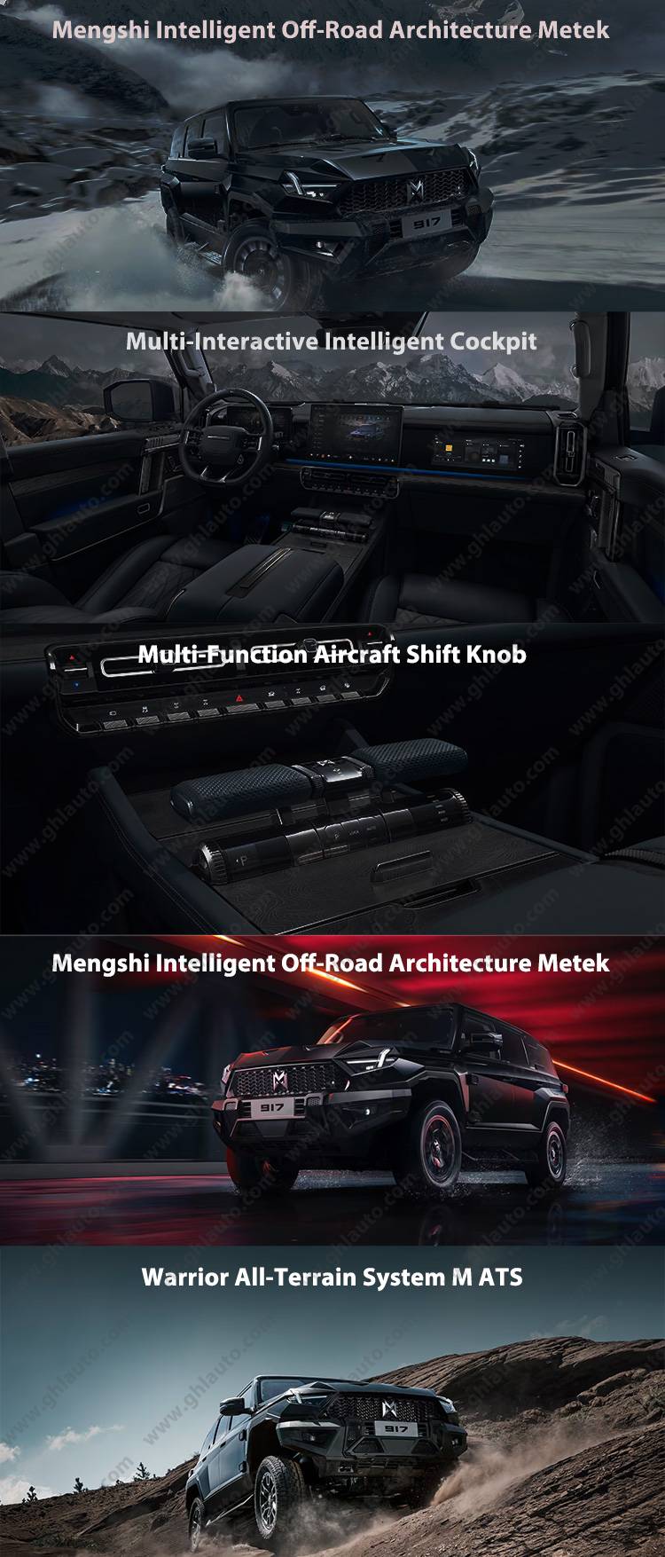 dongfeng mengshi 917 m-hero hybrid suv