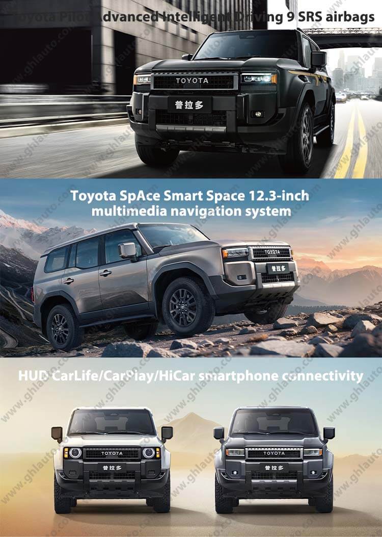 Toyota Prado Hybrid 6 seater suv