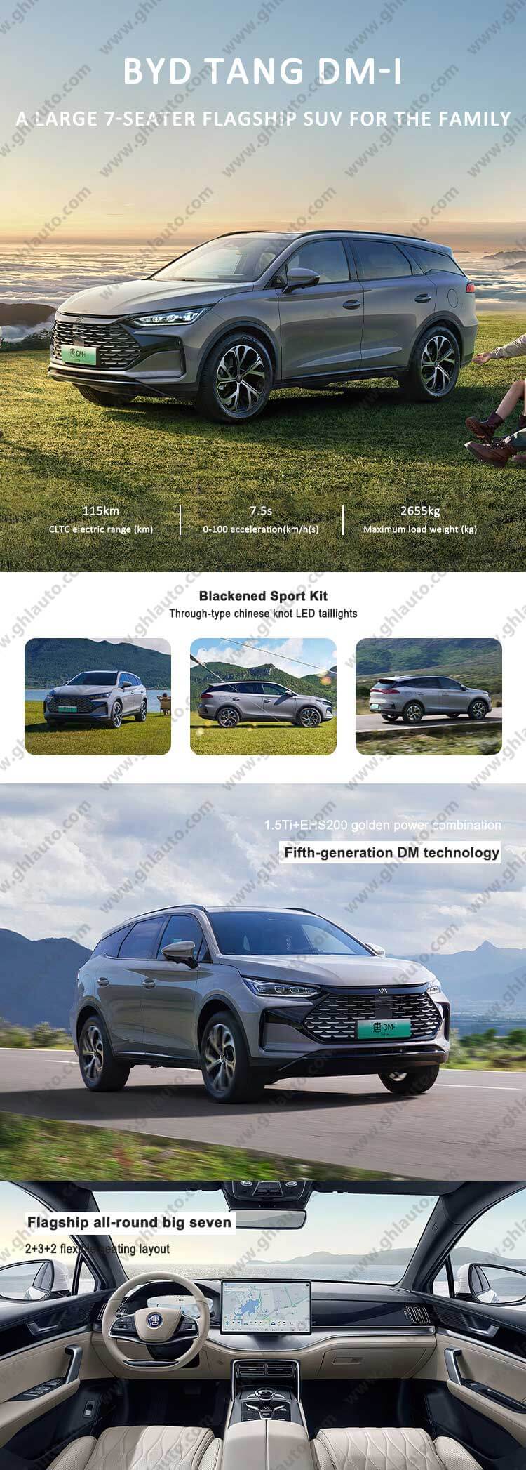 BYD Tang DM-i hybrid car