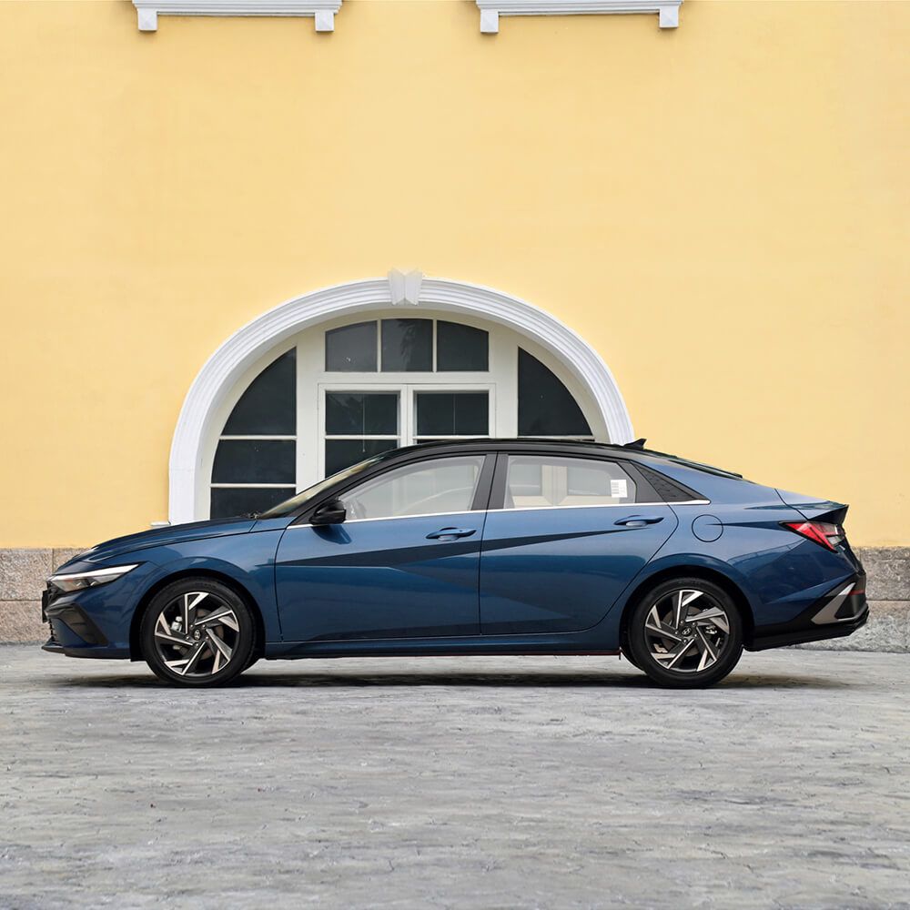 Beijing Hyundai Elantra Car N Line Sedan 2024 1.4T DCT 1.5L CVT GLS GLX LUX 15 Versions Hot Selling