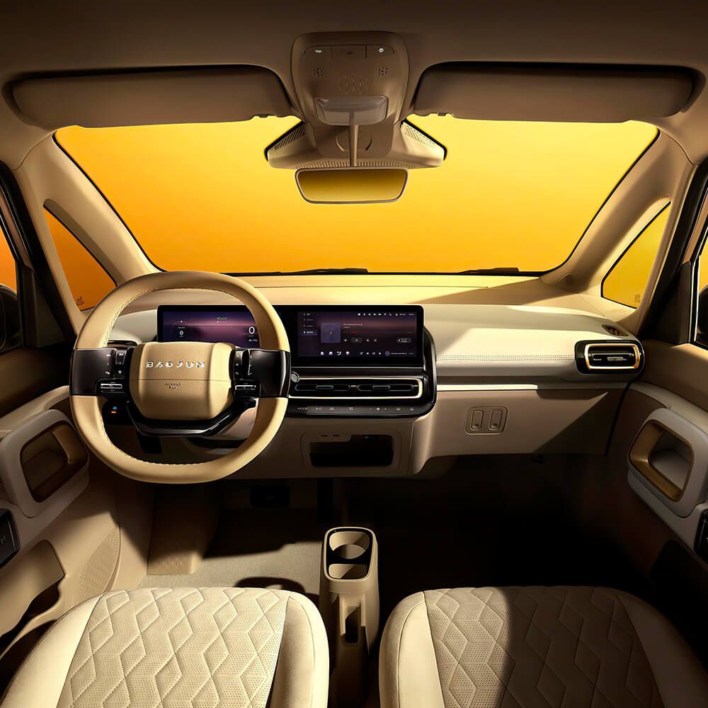 China Baojun KiWi EV wholesale export overseas mileage 305km 40kw 54horsepower 150N.m 105km/h 3-door