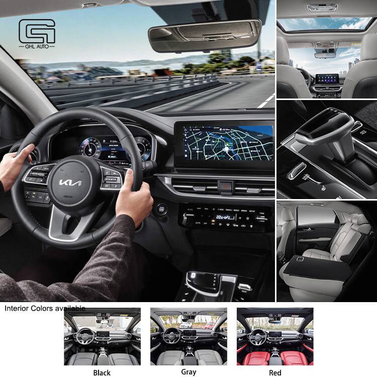 Wholesale KIA K3 1.5L IVT Korea Sedan Car made in China Guanghongli Auto Serivce