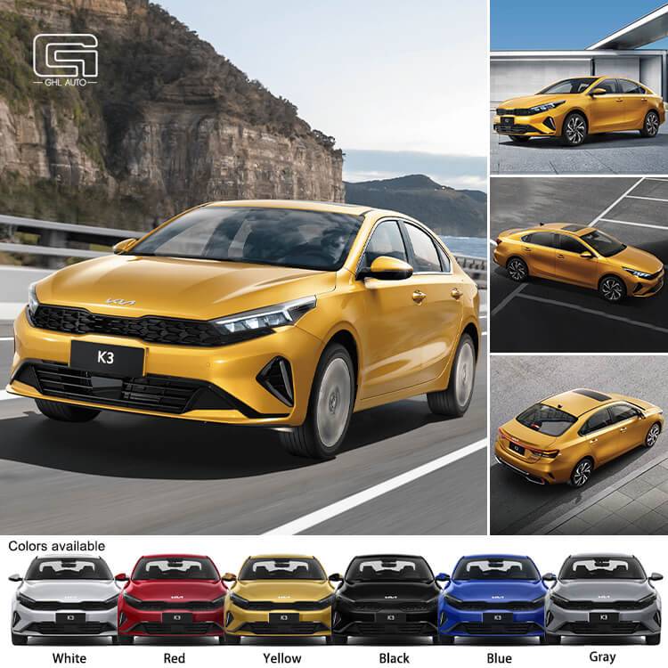 Wholesale KIA K3 1.5L IVT Korea Sedan Car made in China Guanghongli Auto Serivce