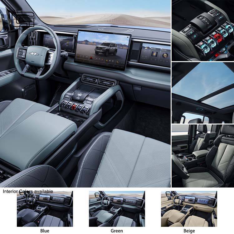 Formula Leopard 5 High performance PHEV 4.8s acceleration Torque 760 N.m Power 505kw off-road SU