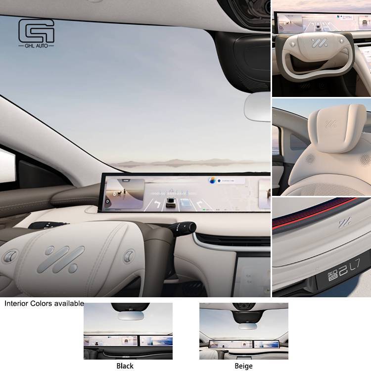IM L7 China EV SAIC Alibaba Jointed Venture Brand Vehicle