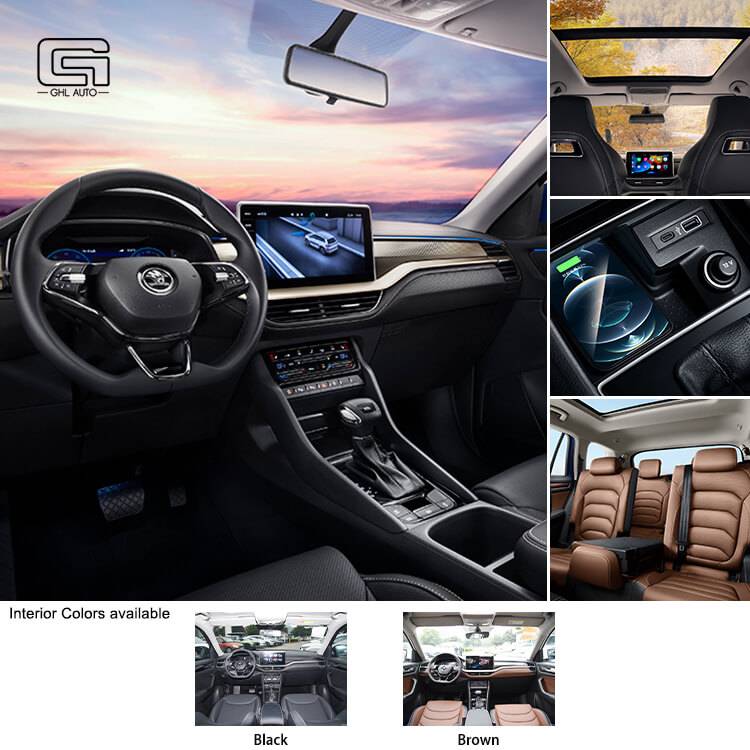 Skoda Kodiaq Gasoline Car Middle Size SUV China SAIC Volkswagen Skoda factory 5-7-seater SUV