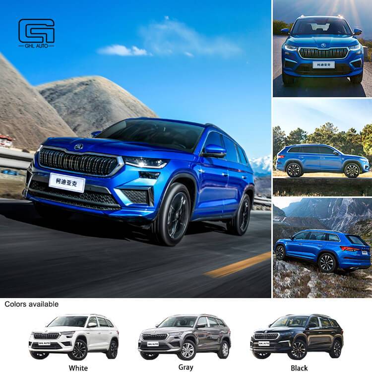 Skoda Kodiaq Gasoline Car Middle Size SUV China SAIC Volkswagen Skoda factory 5-7-seater SUV