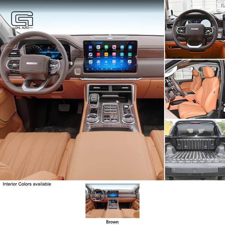 Foton Mars 9 pickup truck gasoline mild hybrid four-wheel drive 2.0T 8-speed automatic Pickup