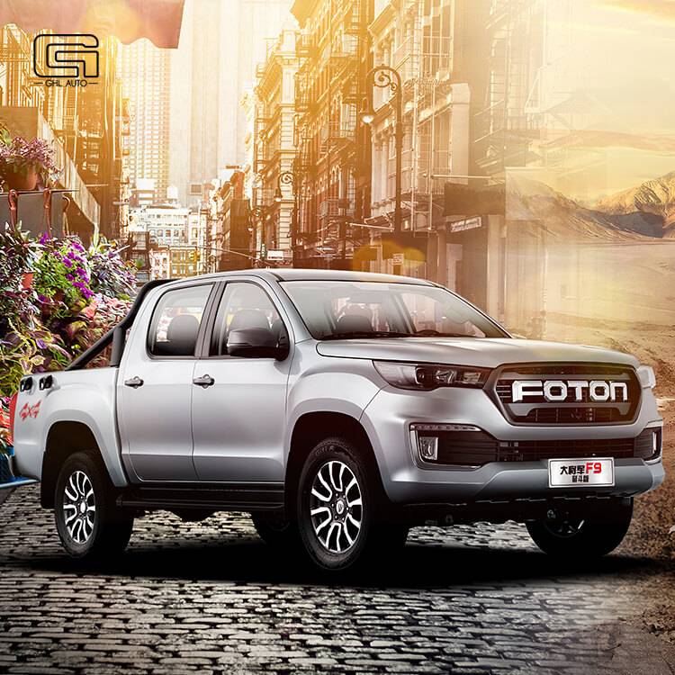 Foton General F9 Pickup Truck Diesel Gasoline Pickup 5 Seats Max Speed 165Km/h