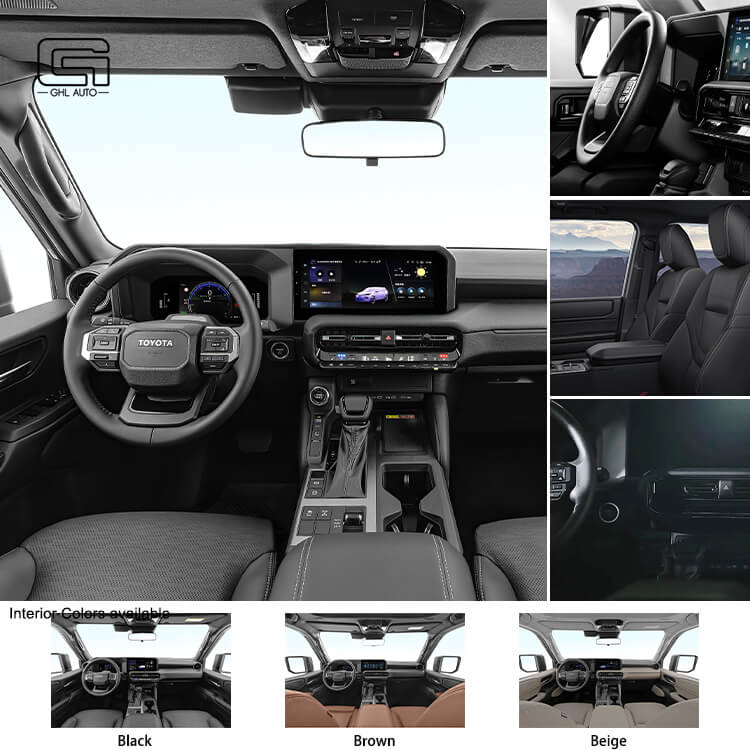 Toyota Prado Hybrid 8-speed manual transmission 5-door 6-seater SUV