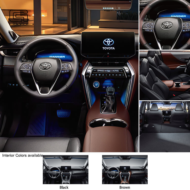 Toyota HARRIER  Lingfang Intelligent Electric Petrol Hybrid Dual Engine 2.5L E-CVT Four-wheel Drive