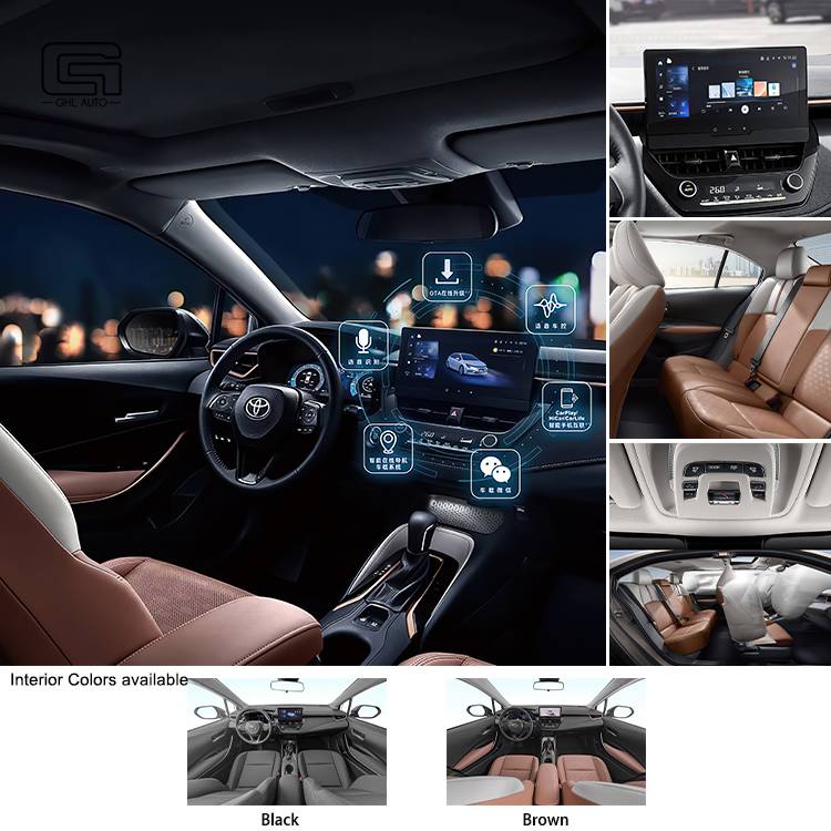 Toyota Levin Dual Engine Petrol Electric Hybrid Car China Factory Price Wholesale