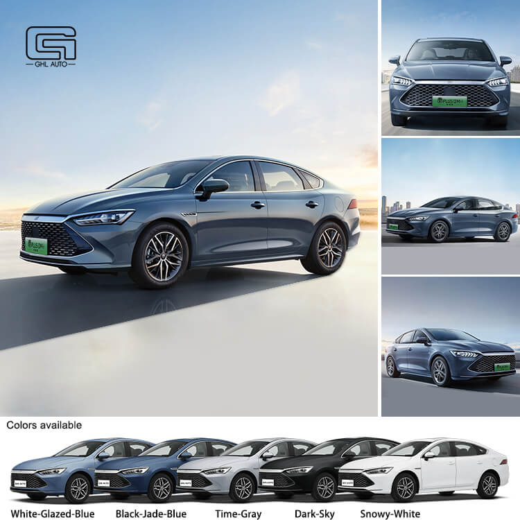 Electric And Petrol Car BYD Qin Plus Dmi Economy Gasoline Car Hybrid Car Champion Edition