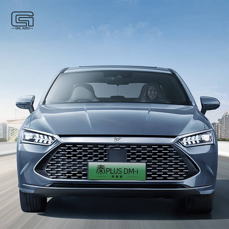 Electric And Petrol Car BYD Qin Plus Dmi Economy Gasoline Car Hybrid Car Champion Edition