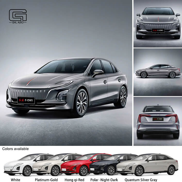 Electric Car 2024 Made In China Hongqi E-QM5 4 Wheel Electric Car For Adults Good Quality Luxury Car