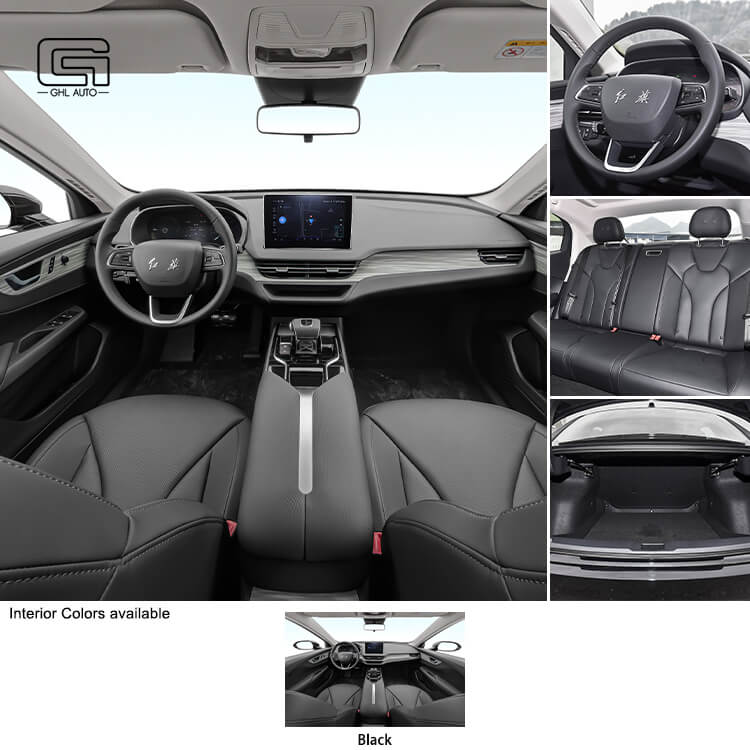 Electric Car 2024 Made In China Hongqi E-QM5 4 Wheel Electric Car For Adults Good Quality Luxury Car