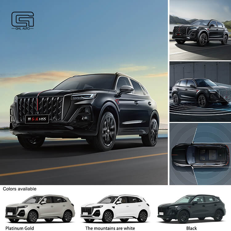 China Auto Brand Hongqi HS5 2025 2.0T 4WD Shadow 2WD Gas SUV
