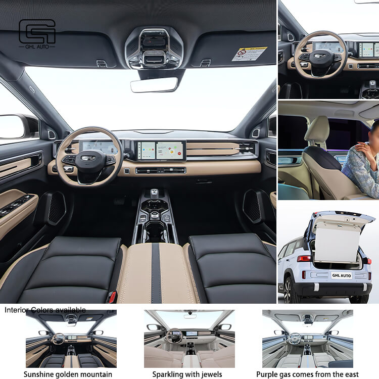 China Auto Supplier Geely ICON 2025 1.5TD Linglong Jinxi Gasoline Small SUV Wholesale