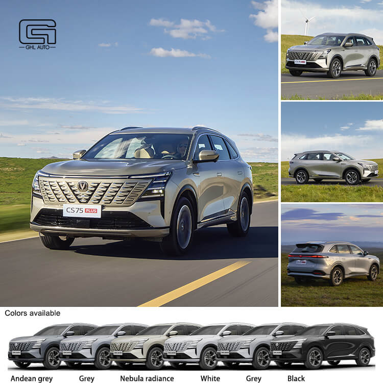 Changan CS 75 Plus SUV Left Hand Drive Car China Vehicles Factory Wholesale Worldwide
