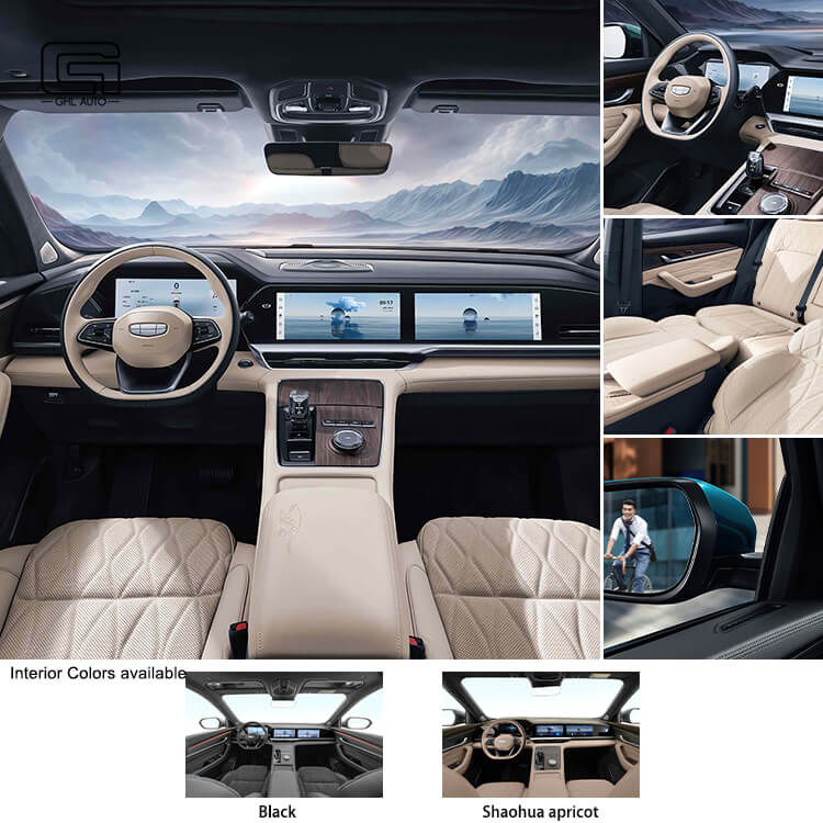 Geely Xingyue L monjaro  Gas Car SUV Long Range New Standard Brand New Left Hand Drive Gasoline Car