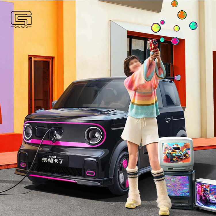 Panda 2025 200km Panda Kart Geely Pand LC mini EV 3 doors 4 seats mini ev