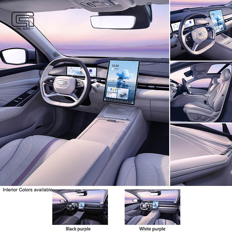 Geely Preface L Hybrid EV 5 seater sedan 136 horse power max speed 200km/h
